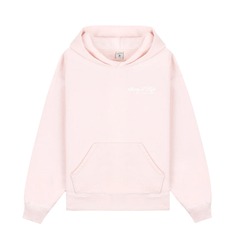 Sporty & Rich International Hoodie - L / Clear Pink
