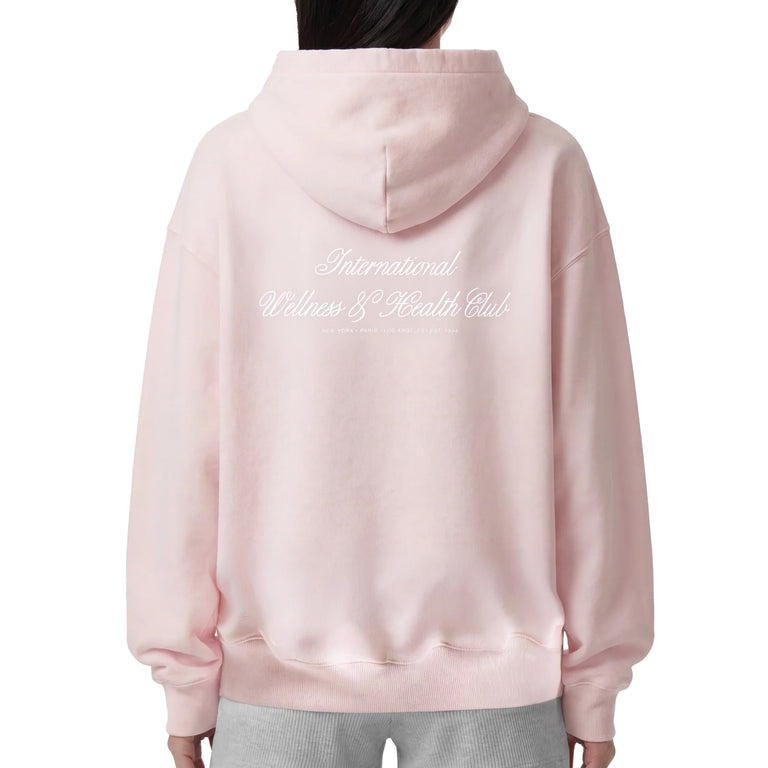 Sporty & Rich International Hoodie - L / Clear Pink - 4