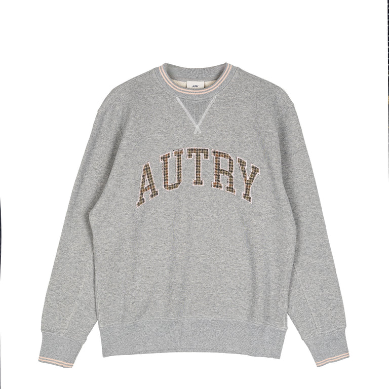 Autry College Check Sweatshirt - XXL / Melange / Make Up
