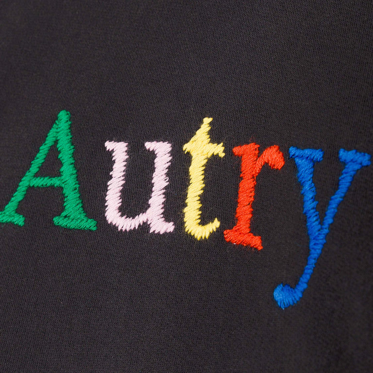 Autry Multicolor Embroidered Logo Sweatshirt - S / Lavagna - 3