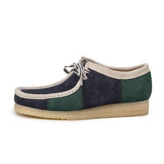 Clarks Originals Wallabee - 40 / Blue / Green Stripe