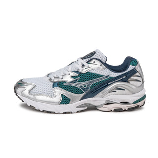 Mizuno Wave Rider 10 Sport - 48.5 / White / Baritone Blue / Deep Teal
