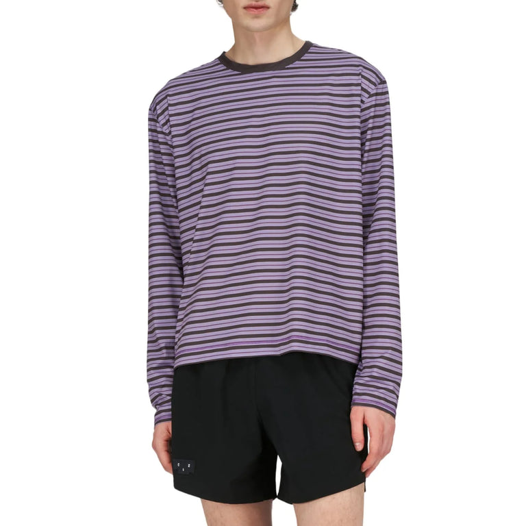 UNNA Striped Longsleeve - S / Grape - 6