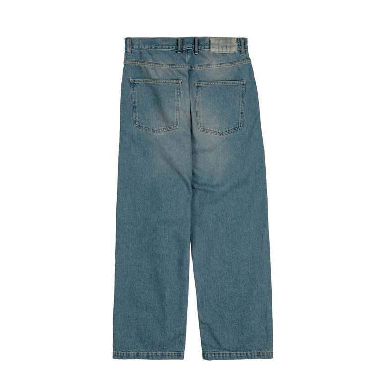 mfpen Straight Cut Jeans - L / Vintage Blue - 2