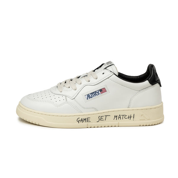 スニーカー AUTRY Medalist Low Sneakers Black White sneakers_medalist_low_in_pelle