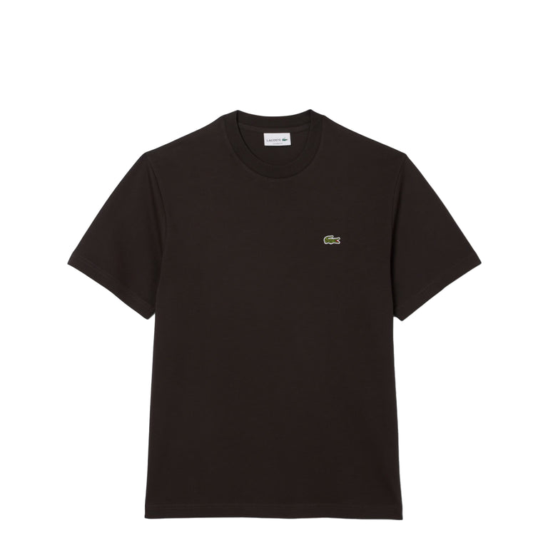 Lacoste Classic Fit Cotton Jersey T-Shirt - XXL / Brown - 1
