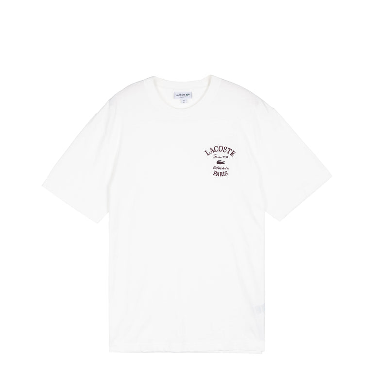 Lacoste Crewneck T-Shirts - XXL / White
