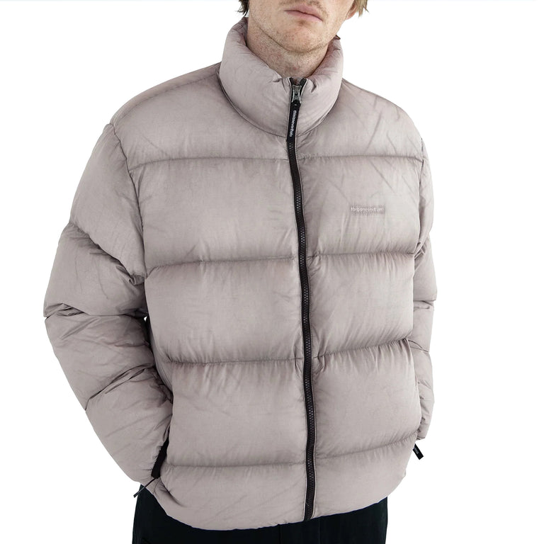thisisneverthat	PERTEX Overdyed T Down Jacket - XL / Stone - 8
