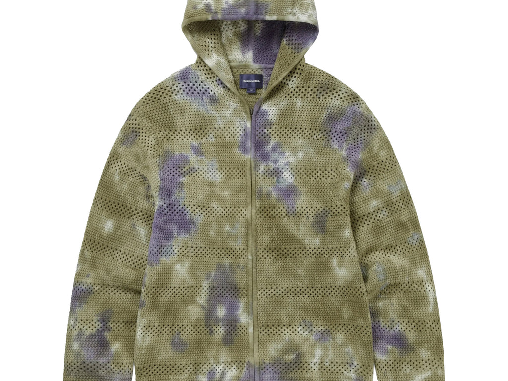 thisisneverthat Crochet Knit Zip Hoodie | Apparel » Buy online now!