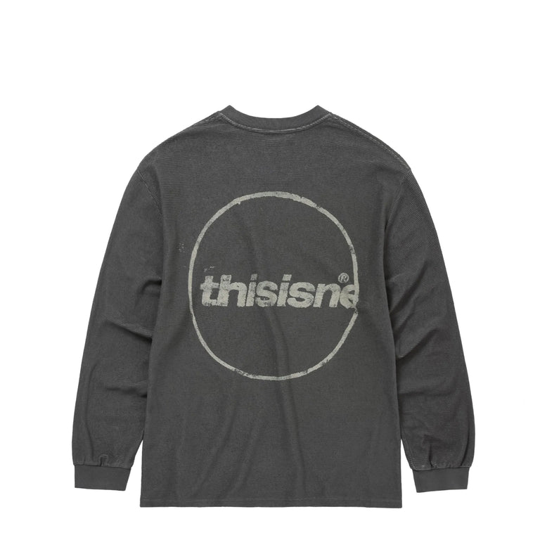 thisisneverthat	C-Logo Wale Longsleeve T-Shirt - XL / Charcoal
