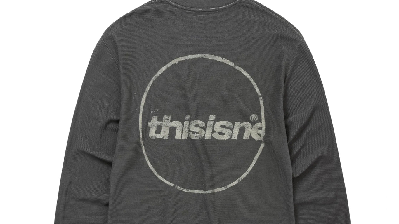thisisneverthat 長袖ゲームシャツ thisisneverthat C-Logo Wale Longsleeve T-Shirt | Apparel » Buy