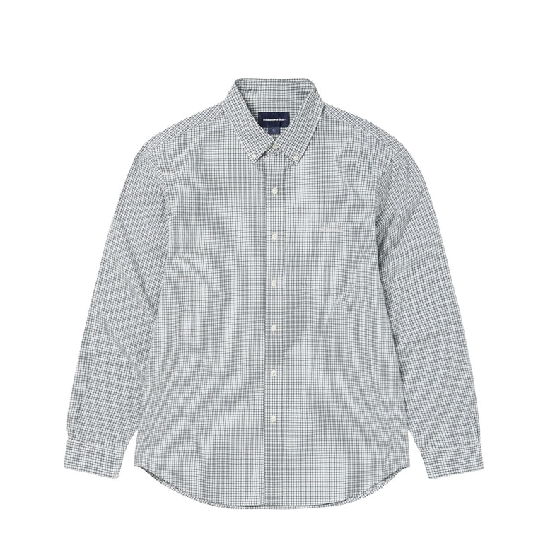 thisisneverthat	Lightweight Plaid Shirt - S / Ivory

