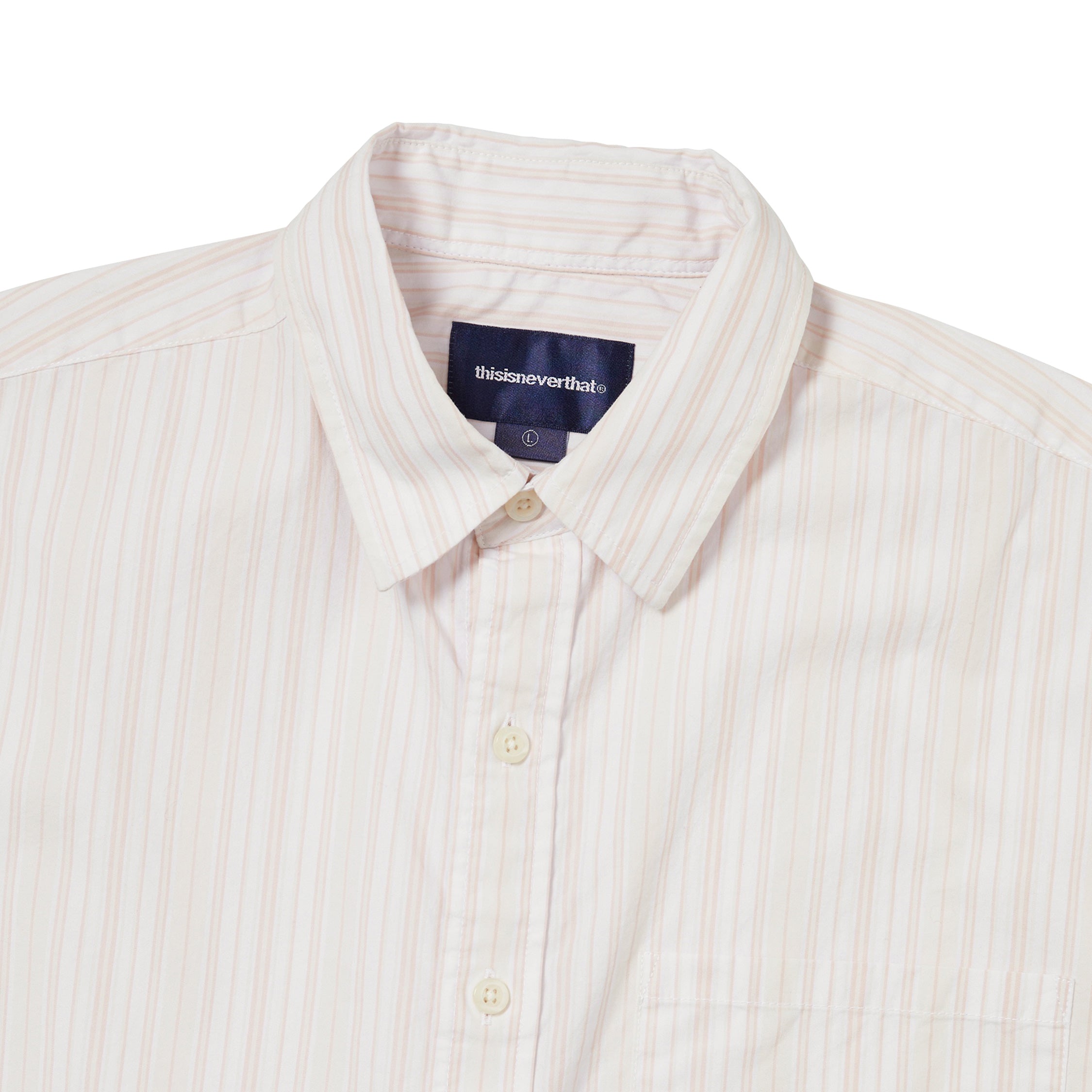 thisisneverthat Striped Short Sleeve Shirt | Apparel » Buy online now!
