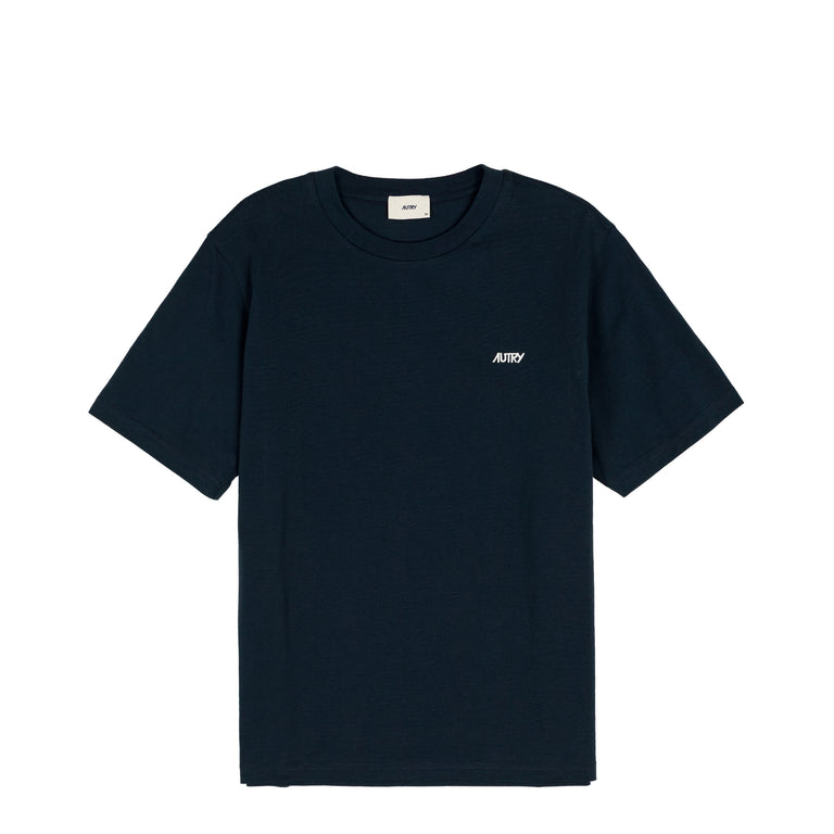 Autry Embroidered Logo Tee - S / Blue
