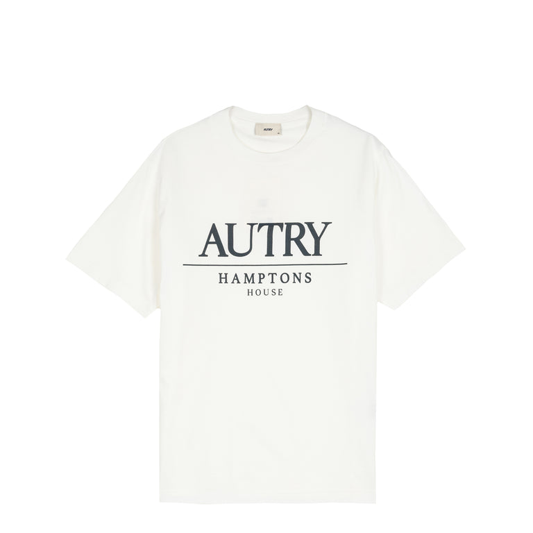 Autry Hamptons House Logo Tee - XXL / White
