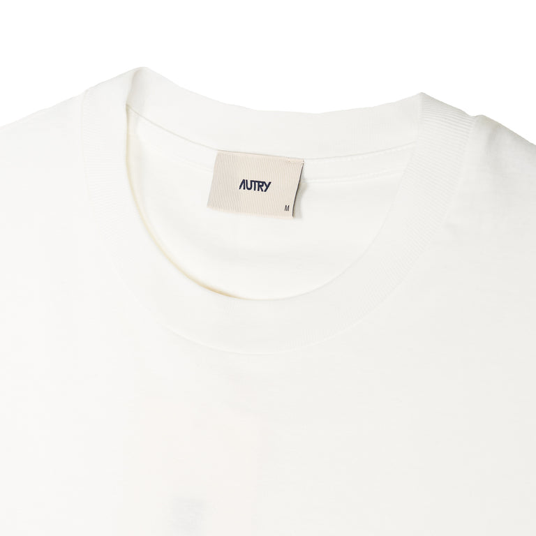 Autry Hamptons House Logo Tee - XXL / White - 2