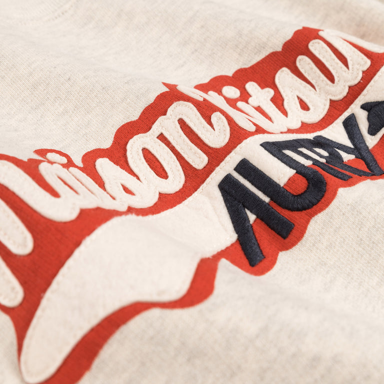 Autry x Maison Kitsune Sweatshirt Main - XXL / Melange Grey - 3
