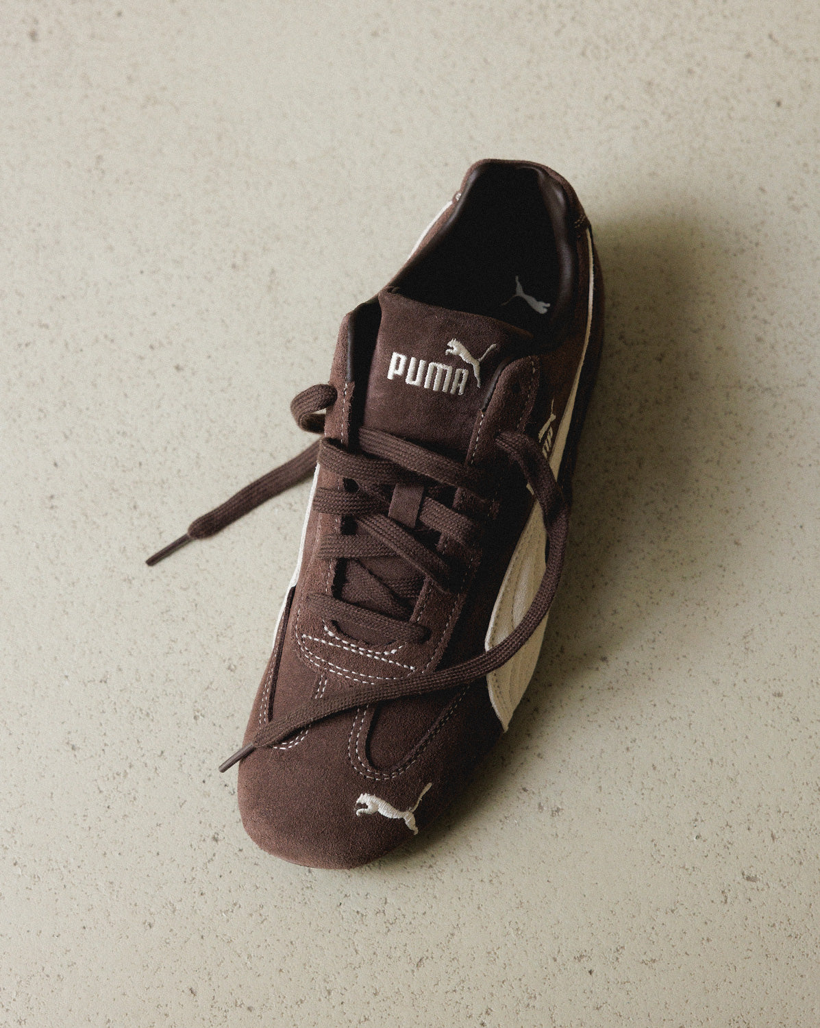 未使用 PUMA SPEEDCAT TTF ブラウン 24.5 - メルカリ