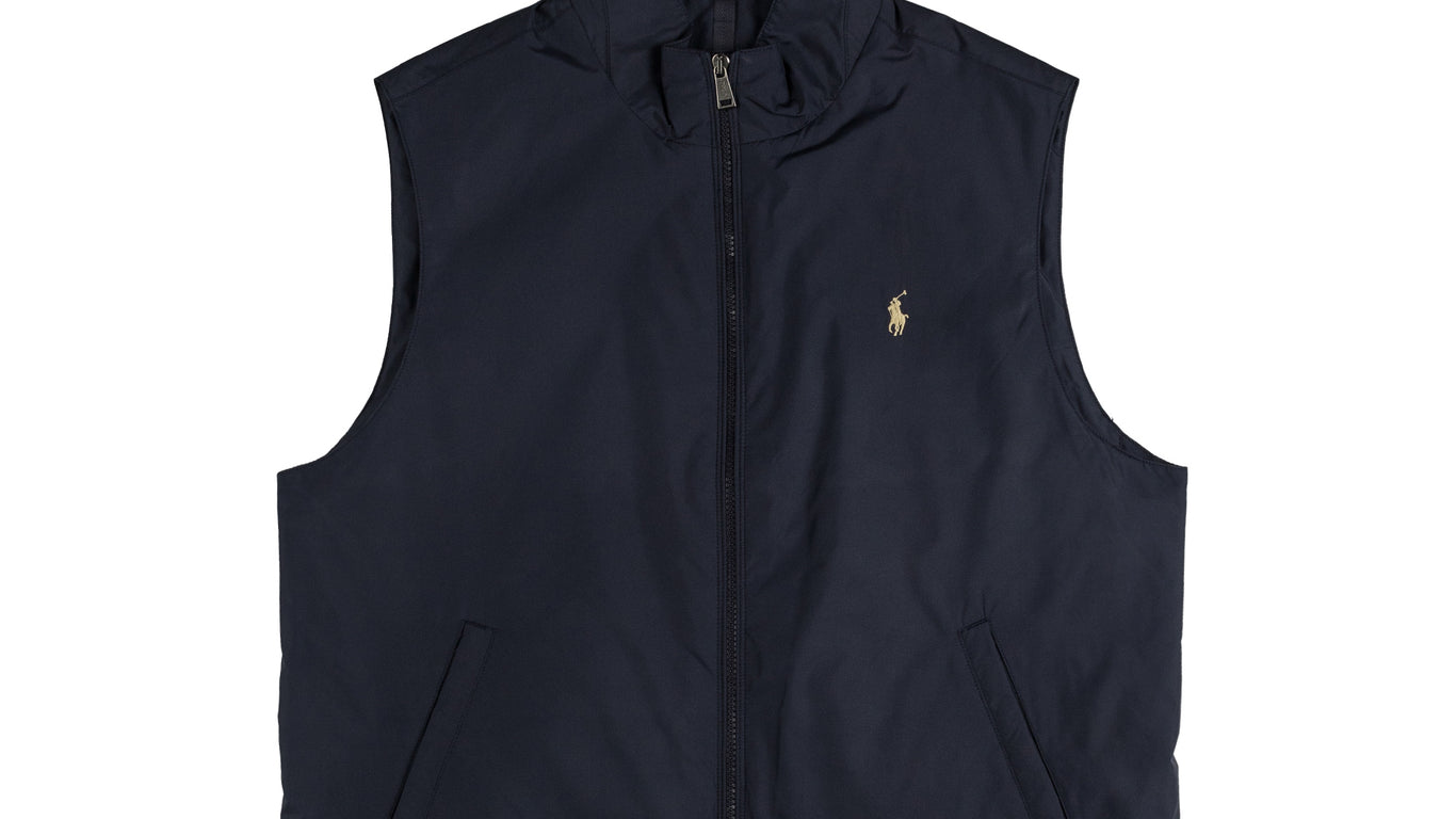 トップス POLO RALPH LAUREN NATIVE VEST NEW Polo Ralph Lauren Sweater Vest! Navy or Gray Slimmer Fit
