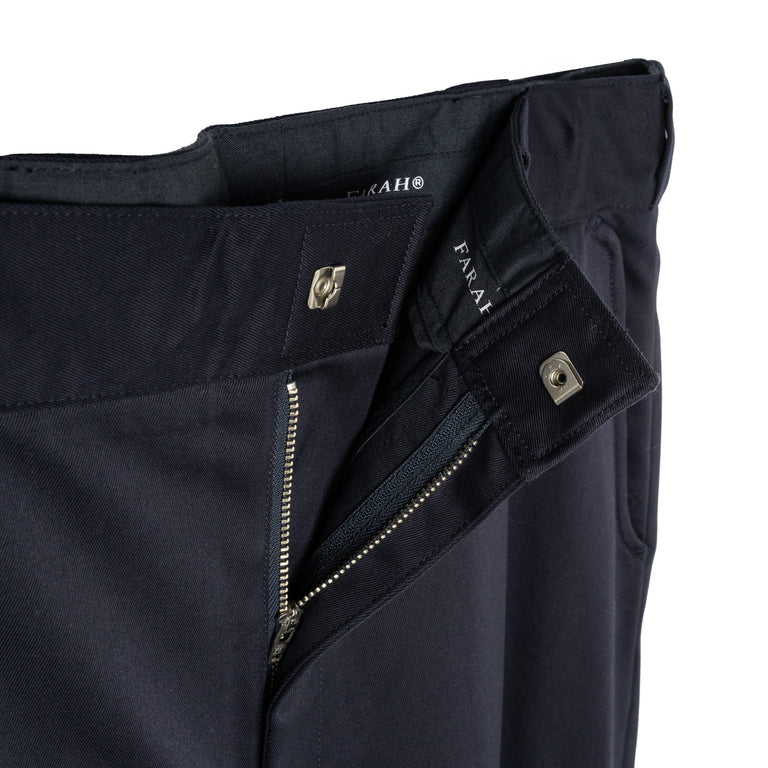 Farah Japan Wide Straight Work Pants - 30/30 / Navy - 4
