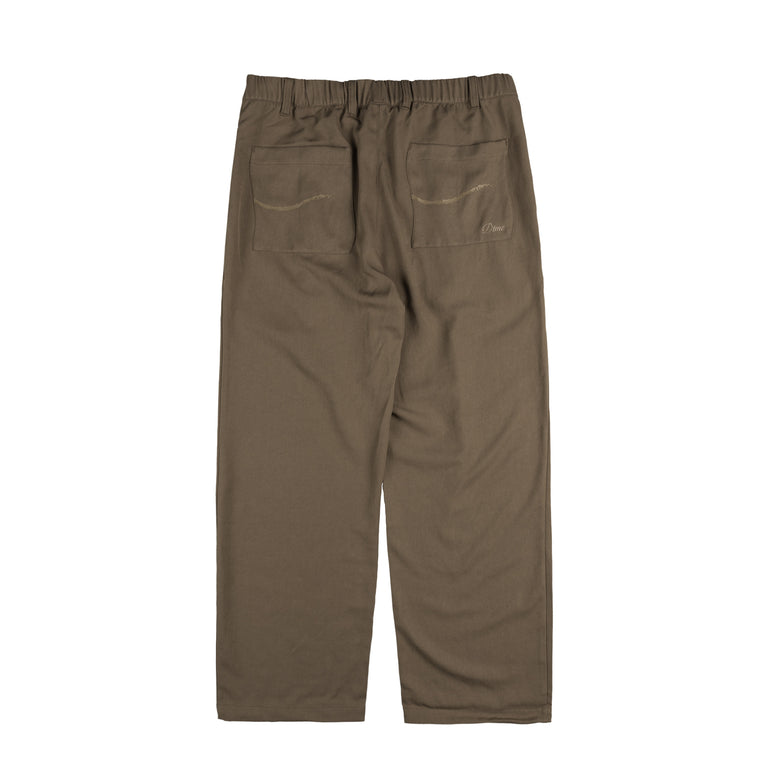 Dime Pleated Twill Pants