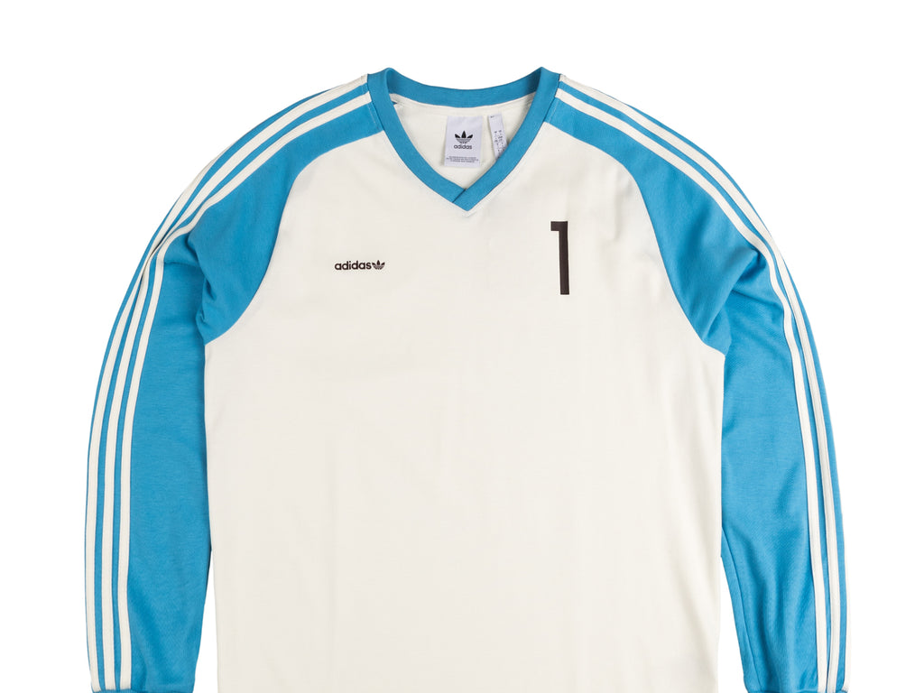 ◆adidas◆ Long sleeve jersey white sky blue JC8374 TuZtYC7EOSbg3DpgOere_JC8374-