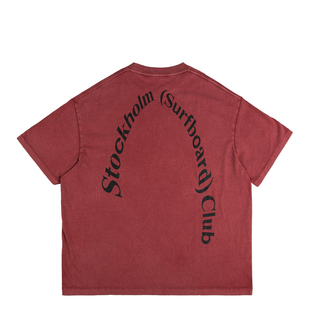 Stockholm Surfboard Club Box Tee Back Logo | Apparel » Buy online now!