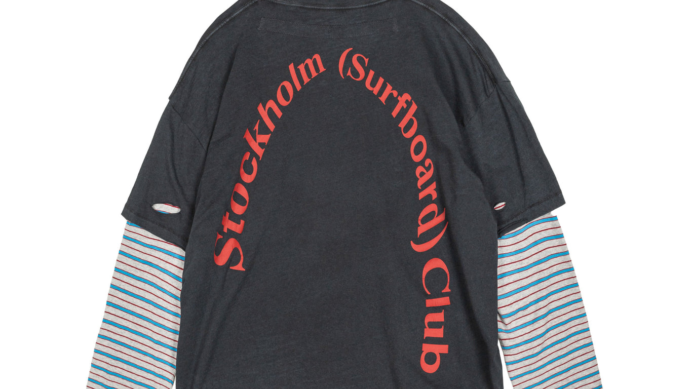 新品 stockholm surfboard club シャツ　supreme Stockholm Surfboard Club Layer Box Tee | Apparel » Buy online now!