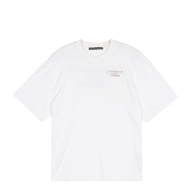 Stockholm Surfboard Club Pocket Tee Stockholm - XL / White - 2