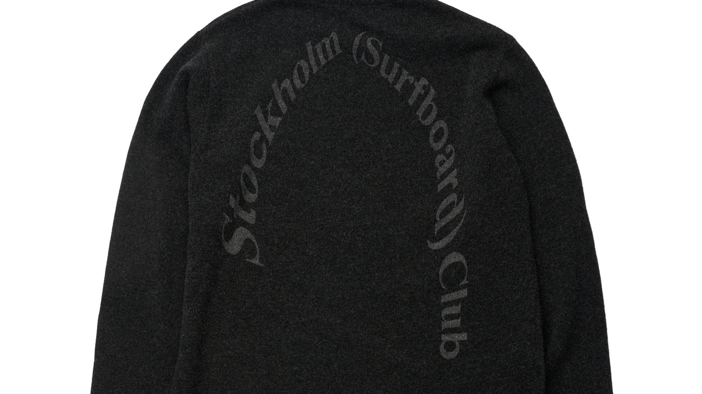 Stockholm Surfboard Club Knitted Logo Sweater | Apparel » Buy