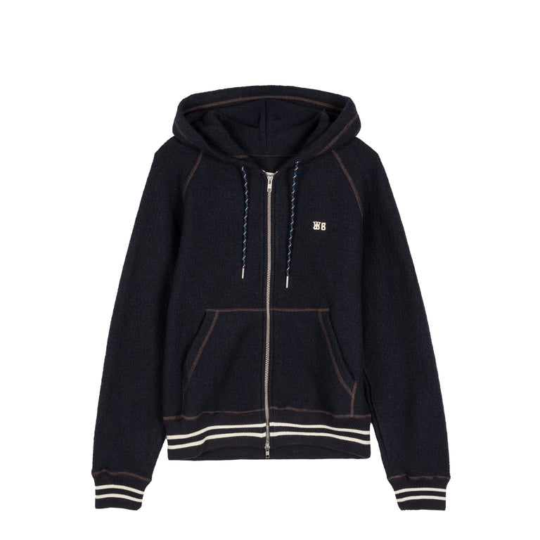 Wales Bonner October Hoodie - S / Navy
