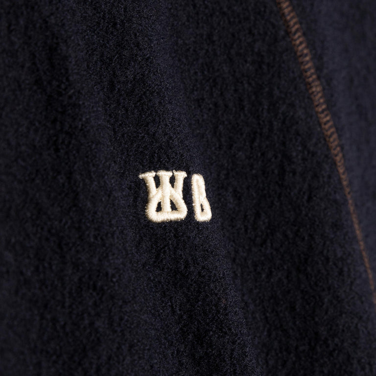 Wales Bonner October Hoodie - S / Navy - 4
