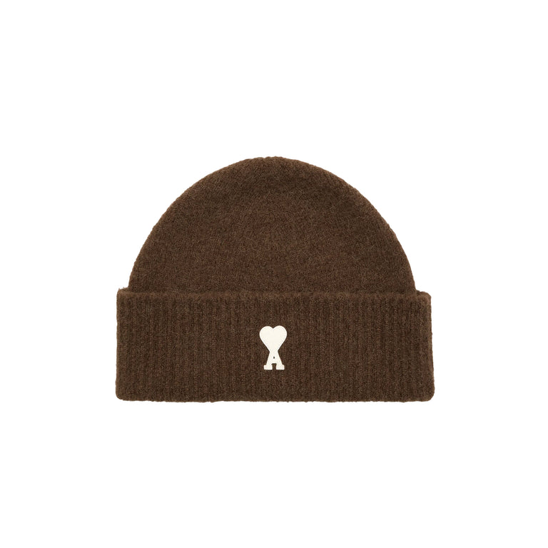 AMI Paris Ami De Coeur Alpaca Beanie - 1