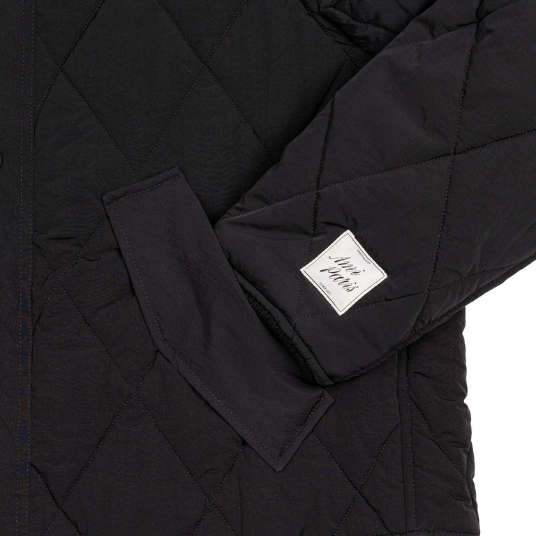 AMI Paris Nylon Padded Jacket - L / Black - 4