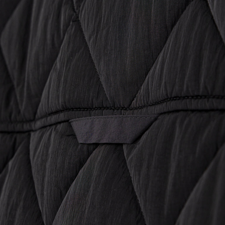 AMI Paris Nylon Padded Jacket - L / Black - 6