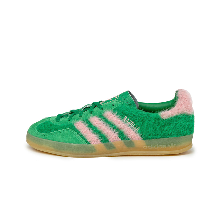Adidas Gazelle Indoor W - 39 1/3 / Green / Glow Pink / Gum 3
