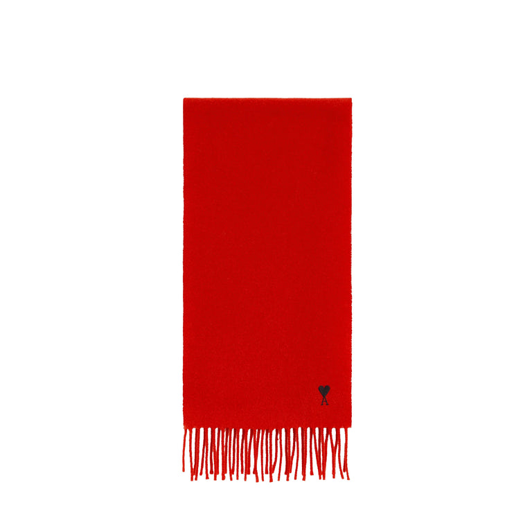 AMI Paris	Ami De Coeur Wool Scarf - 1
