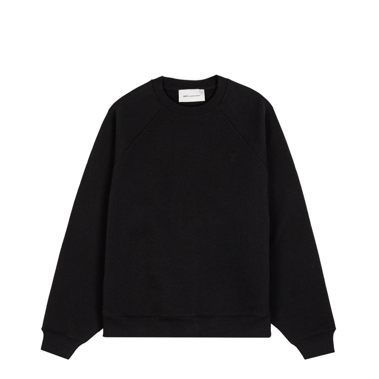 AMI Paris Embossed Ami De Coeur Sweatshirt - XXL / Black
