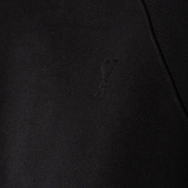 AMI Paris Embossed Ami De Coeur Sweatshirt - XXL / Black - 4