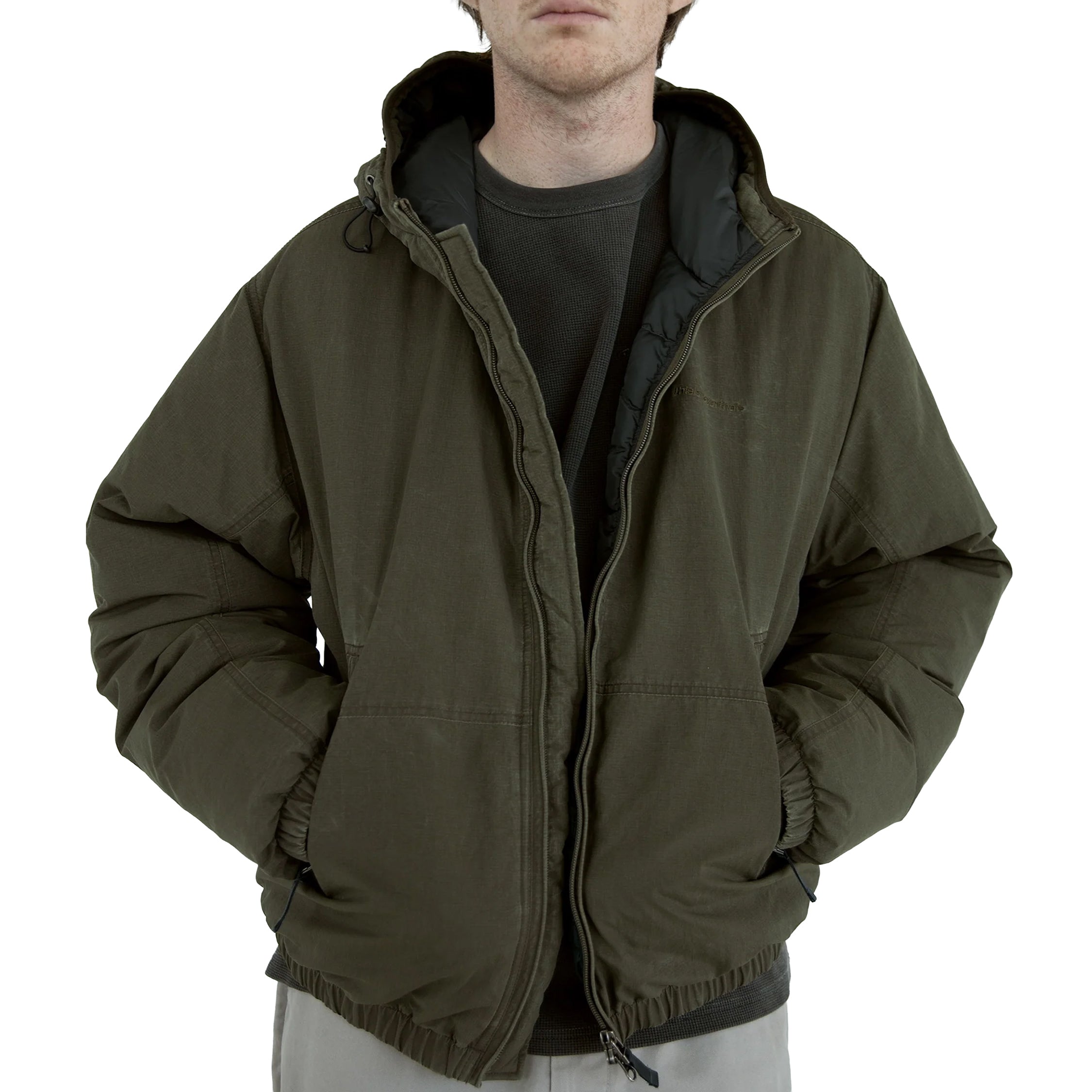 thisisneverthat Washed Down Puffer Jacket | Apparel » Buy online now!