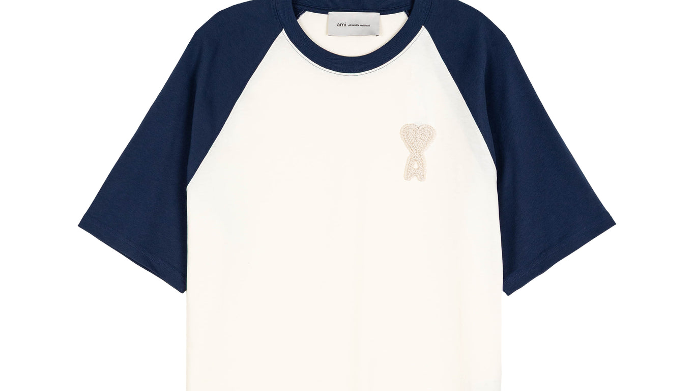 AMI Paris Ami De Coeur Knitted Patch T-Shirt | Apparel » Buy