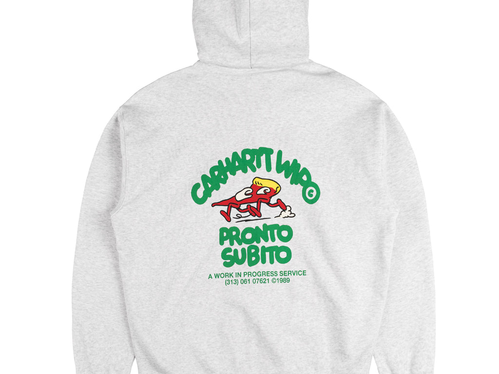 【carhartt】Hooded Prontoスウェットジップフーディ/AshHeather Carhartt WIP Hooded Pronto Sweat Jacket | Apparel » Buy