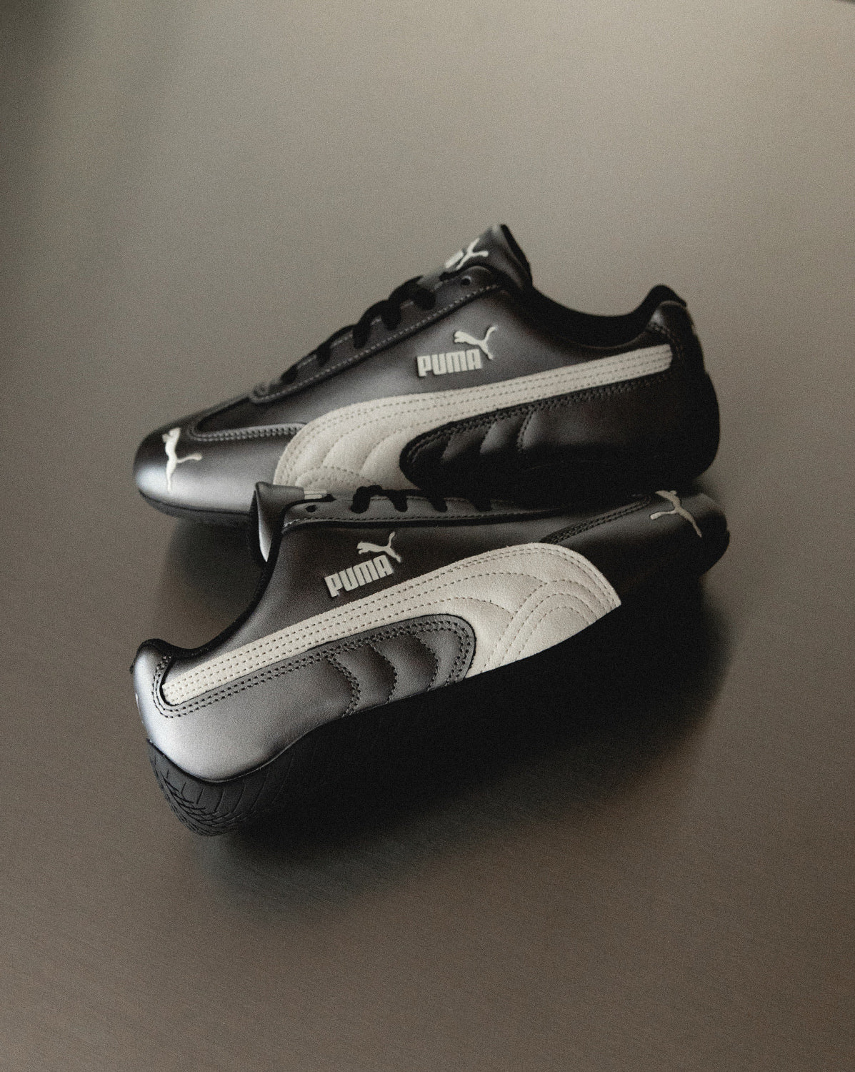 プラム W Laquan Smith X Puma Speedcat Mid 'Black'
