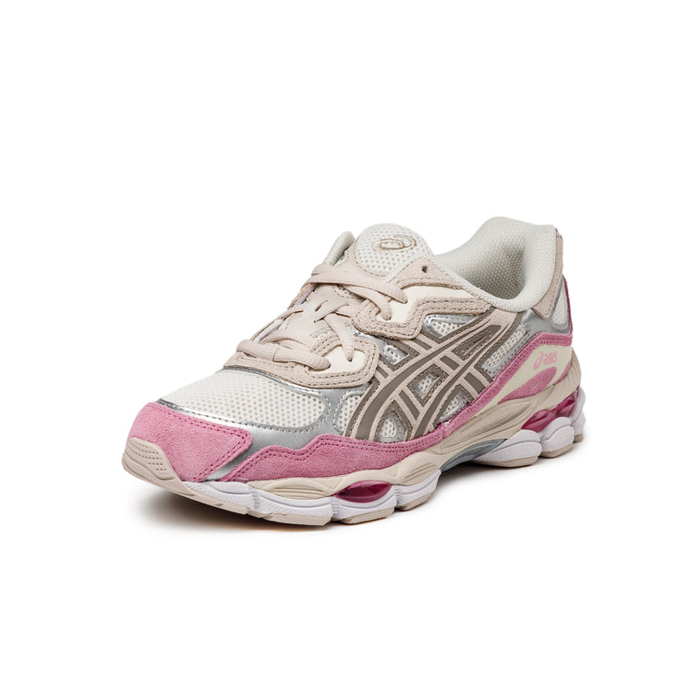 Asics Unisex Gel-NYC Beige / Cream / Cream Low Top Sneakers & Trainers