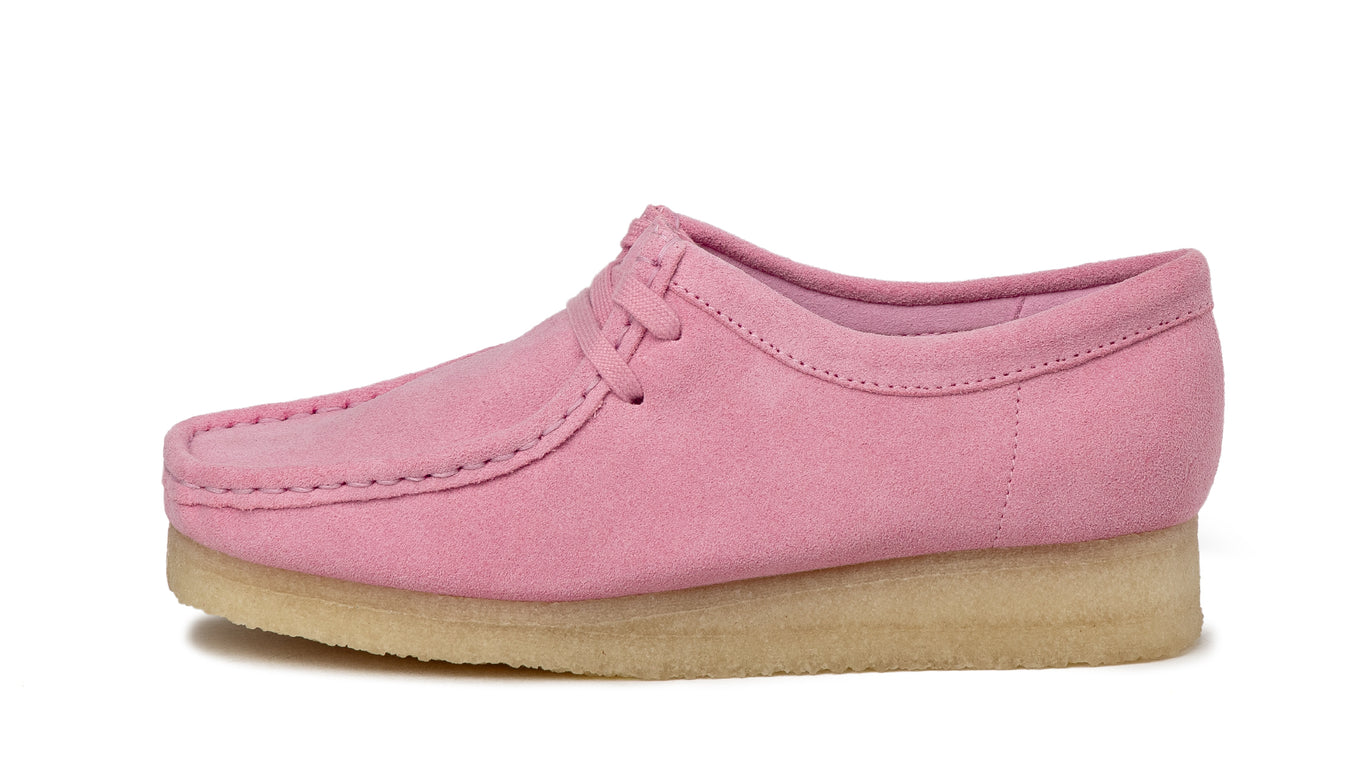 【CLARKS】Wallabee ピンク Wallabee. / レディース ワラビー （キャンディーピンク