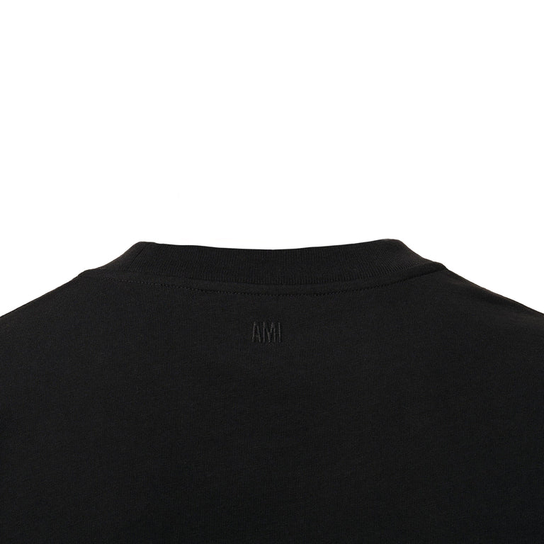 AMI Paris Ami De Coeur Patch T-Shirt - XXL / Black - 2
