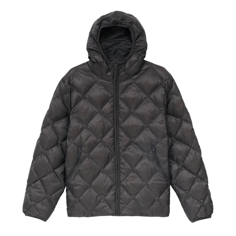 Hiking Patrol Base LT Down Hooded Jacket - XL / Charcoal Black
