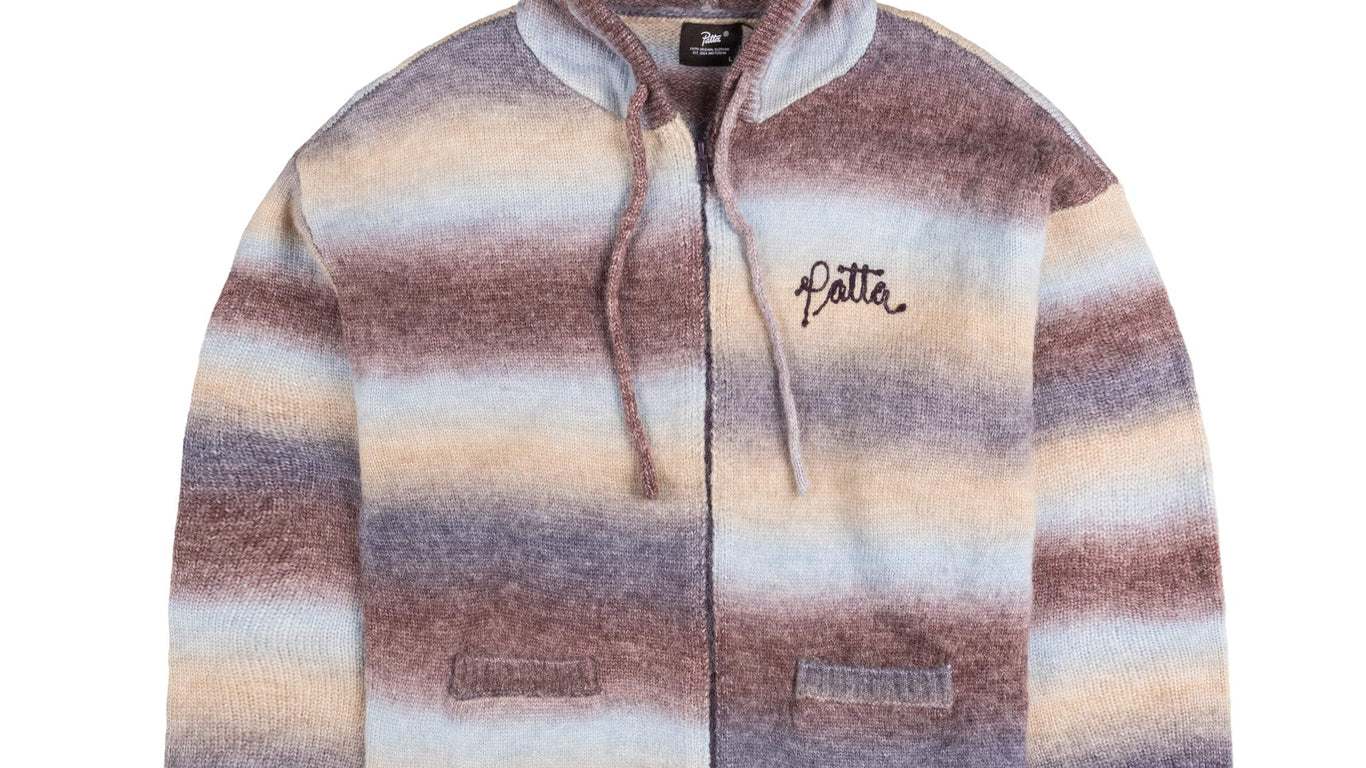 Patta Space Dye Knitted Hooded Sweater » jetzt online kaufen!