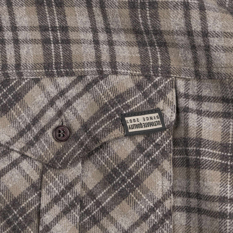Martine Rose Hooded Shirt - L / Grey - 3

