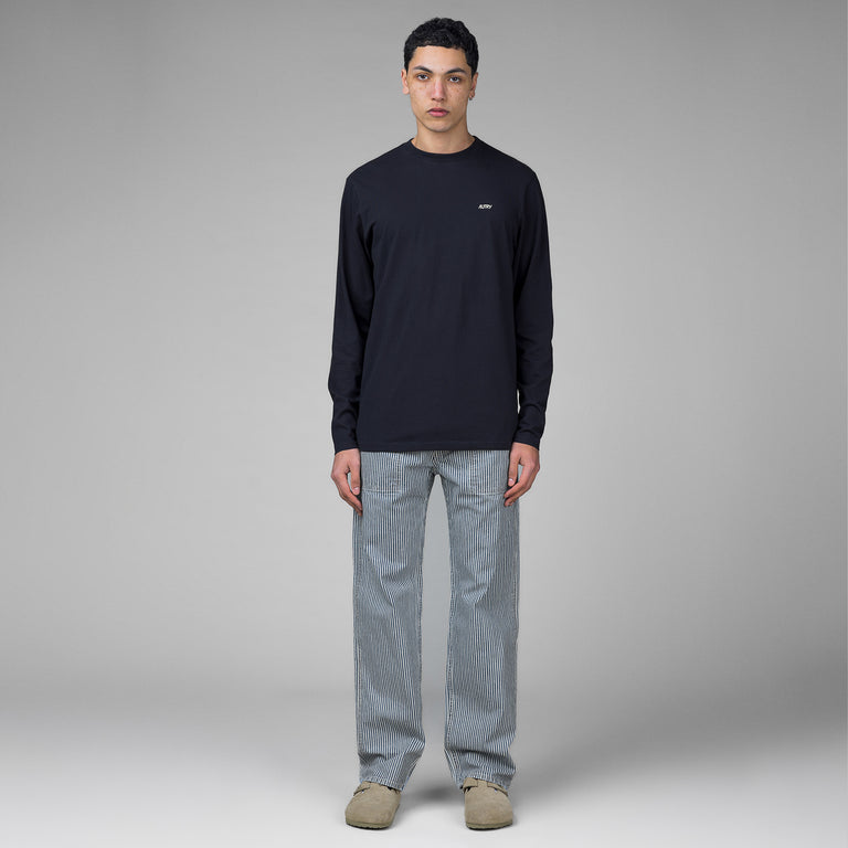Autry Embroidered Mini Logo Longsleeve